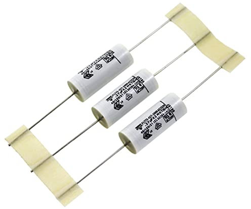 Vishay MKT 10x Entstörkondensator für LED Lampen 0,27µF | 253V AC Spannung X2 Kondensator gegen Flackern | LED Entstörer Kondensator 270nF