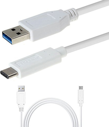 TECHGEAR USB Type C 3.1 Fast Cable (1M) upto 10Gbps/3A, Compatible with iPhone 16, iPad A16, Pro/Air 11/13, Samsung S25/S24/S23 FE, Drones, PS5, Switch, Laptops, Tablets, Oppo, Moto, Honor etc