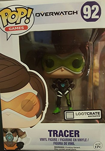 Pop! Games Funko Pop! Overwatch Tracer Figure #92 Loot Crate Gaming June 2016 Exclusive