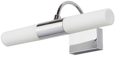 Lindby Wandleuchte, Wandlampe Bad Devran (spritzwassergeschützt (Modern) in Chrom aus Metall (2 flammig G9) - Wandleuchten Spiegelleuchte Badezimmer Wandbeleuchtung Badezimmerleuchte