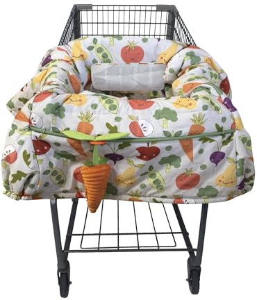 Boppy - Fodera per seggiolone per carrello della spesa e ristorante, multicolore