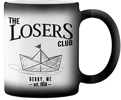 The Losers Klub King Stephen It Pennywise Black Magic Tasse Mug