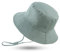 XIAOHAWANG Baby Sonnenmütze Jungen Sonnenhut UV Schutz Baby Mädchen Mütze Sommer Atmungsaktiv Kinder Fischerhut Mit Mesh-Futter (Grün,2-4Jahen)