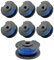 Mumaxun RAC124 1.6mm Strimmer Spool Line Compatible with Ryobi One+ Cordless Grass Trimmer - RLT1825, RLT1825Li, RLT1825LL13, RLT1825M13, RLT1830H13, RLT1830Li, RLT2925, OLT1831S, OLT1832(7pcs)