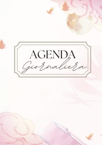 Daily Planner Undated Agenda giornaliera con obiettivi e To do list per lavoro, studio, ufficio, casa: Agenda Mindfulness per organizzare le giornate, ... impostare obiettivi, organizzare pasti
