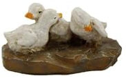 FADEDA Enten/Höhe:2 cm/handbemalt/detailgetreue Krippen Figuren - Weihnachten Tisch Dekoration Krippe Zubehör