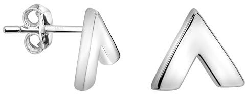 SOFIA MILANI - Damen Ohrringe 925 Silber - Dreieck Ohrstecker - E2505