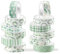 CC HOME 12 Rollen Washi Tape Eucalyptus globulus Muster Dekorativ,15mm Masking Tape Aquarellästhetik Dekoratives Stickers Scrapbooking Tape Bastelmittel, für DIY,Kunsthandwerk,Tagebuch,Alben