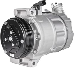 Valeo Kompressor, Klimaanlage, vorgefüllt mit Öl, 814858 | Kompatibel mit: VOLVO S60 II, S60 II Cross Country, S80 II, V60 I, V60 I Cross Country, V70 III, XC60 I SUV, XC70 II