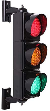 YXFAZPP LED Wall Lamp Crosswalk Signal Indicator Light,Green-Yellow-Red 3 Color Indicator Light,Club Hallway Stairs Interior Decoration,Easy to Install