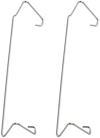 AYPOHU 2 PCS Dissipate Heat Clip Clamp Computer CPU Cooling Fan Clips Stainless Steel Wire Fastener Buckle Bracket