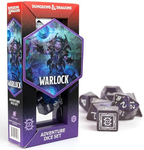 D&D Adventure Dice (Warlock Class: Red)