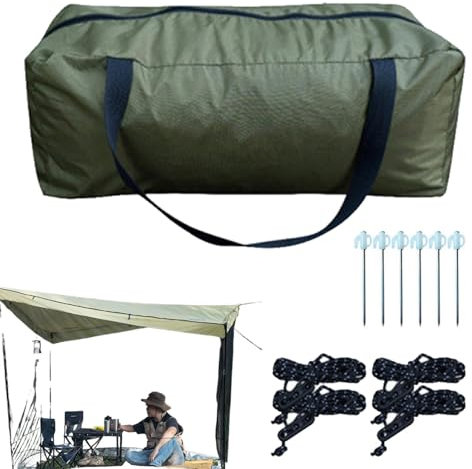 Tragbares Sonnendach, großes Raum, Camping, Zelt, Grillzelt, Picknickzelt, großer Raum, Camping, Sonnenshelter, Terrasse, BBQ, Zelt, für Picknick, Familienausflüge