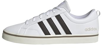 adidas Men's Vs Pace 2.0 Shoes, FTWR White/Aurora Coffee/Alumina, 6.5 UK