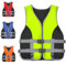 Schwimmweste Erwachsene, Rettungsweste für Erwachsene & Kinder, Auftriebsweste Erwachsene 25-120Kg, Life Jacket Adult, schwimmhilfe für Sup, Kajakfahren, Surfen, Wassersport (Grün,XXL)