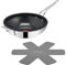 Jamie Oliver by TEFAL Classic Cook Wokpfanne 30 cm, inkl. Pfannenschoner, antihaftbeschichtete Keramikoberfläche, Thermo-Signal, für alle Herdarten, Edelstahl, H8819355