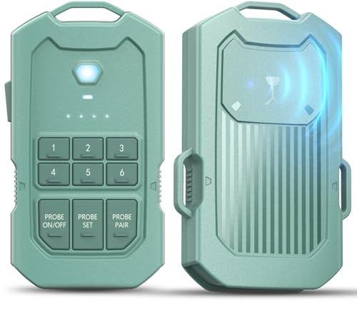 LETWESAF Portable Radar Perimeter Security Alarm, 24GHz Precise Millimeter-Wave Radar Camping Perimeter Alarm, 1/2 Mile Range, Wireless Rechargeable Motion Detector for Outdoor Camping RV Property