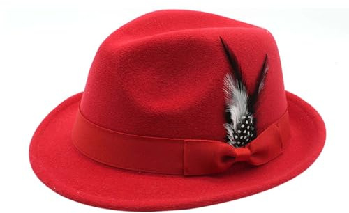 Generisch Damen Herren Unisex Hut Bayerischer Trachtenhut Kopfbedeckung Mütze Volksfest Oktoberfest Mottoparty Karneval Hippie Rock