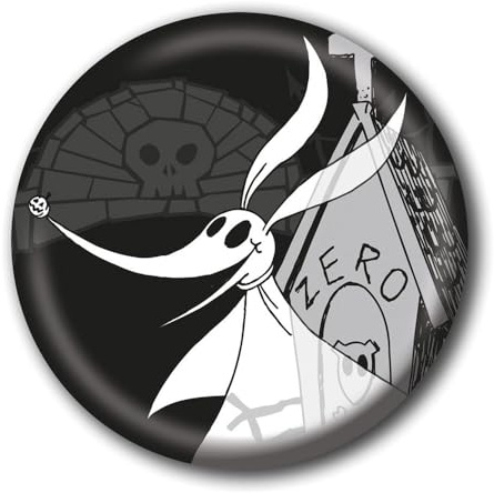 Nightmare before Christmas - Zero - Button Badge