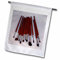 3dRose FL_15778_1 Art Brushes Oil Painting Garden Flag, 12 by 18-Inch