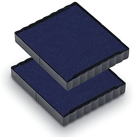 Trodat Ersatzkissen 6/4924 für Printy 4924, 4940, 4724 und 4740 – Stempelfarbe Blau, 2er-Pack, 9008056834533