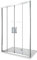 PORTA DOCCIA A 4 ANTE INSTALLAZIONE IN NICCHIA CRISTALLO TEMPERATO 6 MM TRASPARENTE EASYCLEAN ANTICALCARE 130 140 150 160 170 180 190 200 210 TUTTE LE MISURE DISPONIBILI (148-153)