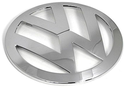 Volkswagen 7E0853601739 Emblem vorn Kühlergrill Zeichen Grill Logo, chrom