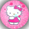 Premium Esspapier Tortenaufleger Tortenbild Geburtstag Hello Kitty T2