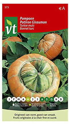 Türkischer Haubenkürbis - Gemüsesamen