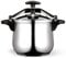 Fagor Clasica - Autocuiseur Rapide Traditionnel, Acier Inoxydable 18/10, Compatible Avec Tous Types de Cuisinières, Induction, Poignée Ergonomique, Fond Thermo-Diffuseur (8 LITRES)