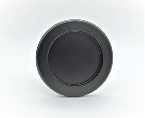 Tirador Inoxidable para puerta corredera cristal (Incluye adhesivo doble cara 3M). Venta por juegos de 2 uds.Grosor sólo 5 mm. (Negro)