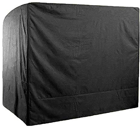 Schutzhülle Hollywoodschaukel 3 Sitzer 220 x 125 x 170 cm 210D Abdeckung Gartenmöbel Winterfest Schaukelabdeckung Wasserdicht für rechteckige Sitzgarnituren, Gartenschaukel