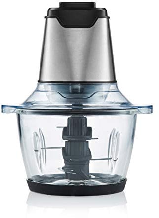 Wilfa ESSENTIAL Multizerkleinerer - leistungsstarker 400 Watt Motor, mit einem Fassungsvermögen von 1,2 Liter, silber