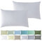 P'tit Basile - Kissenbezug 35x40 cm - Set mit 2 Kissenbezügen Für Babywiege - Perlegrau - 100% Bio-Baumwolle 57 Fäden/cm² ohne schädliche Substanz - Für Kinder Bett 60x120 70x140 cm