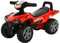 HOMCOM Quad Giocattolo per Bambini 18-36 Mesi con Licenza GOODYEAR con Luci e Suoni Realistici, Rosso e Nero, 60x31x42cm