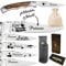 Couteau Marque Laguiole Bougna personnalisé avec dessin et prénom gravé - Cadeau pour homme : fête des pères, papa, grands pères (papi, papy) anniversaire, noël Cadeau Saint Valentin