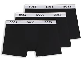 BOSS Herren Mix&Match T-Shirt R Regular-Fit T-Shirt aus Stretch-Baumwolle mit Kontrast-Logo