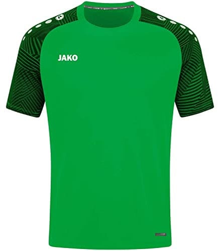 JAKO Herren T-Shirt Performance, Soft Green/Schwarz, 4XL