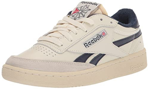 Reebok Herren Club C 85 V1 Sneaker, Kreide/Alabaster/Vector Navy, 42.5 EU