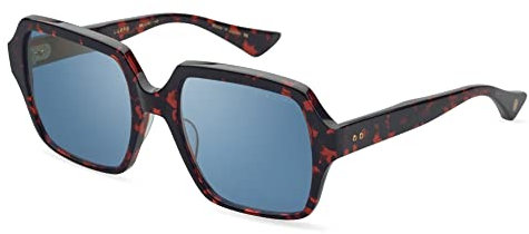 Dita LUZPA RED TORTOISE/BLUE GOLD MIRROR einzigeGröße Unisex Sonnenbrillen