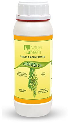 Reines Neemöl - kaltgepresst - 500 ml - 100% natürlich zertifiziert bio