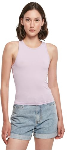 Build Your Brand Damen Top Ladies Racer Back Top Lilac XS