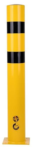 Rammschutz Poller Stahl zum Aufdübeln - Ø 159 mm, Höhe: 1.200 mm
