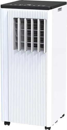 AKAI ACP940K-J - Condizionatore Portatile da 9000 Btu, Bianco [Classe enegertica A]