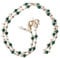 OMEVU Bohemian Crystal Glasses Chain Women Heart Pearl Beaded Mask Hanging Rope Eyeglass Accessories Mask Chain Sunglasses Rope Chain