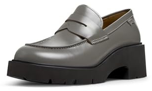 Camper Damen Milah K201425 Moccasin, Mittelgrau 020, 38 EU