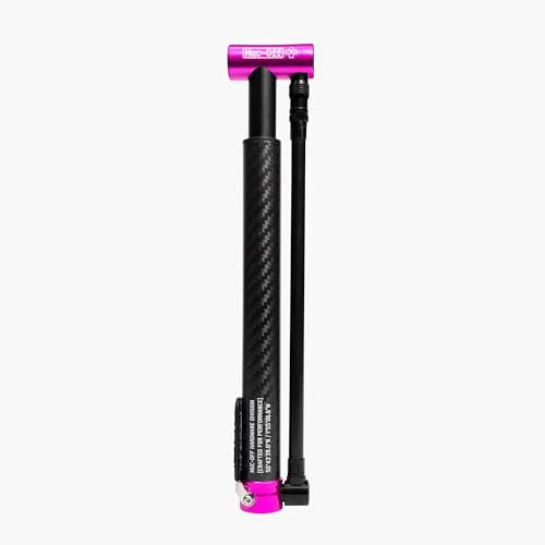 Muc-Off Airmatch Carbon Pumpe Luftpumpe, Schwarz, 295cm
