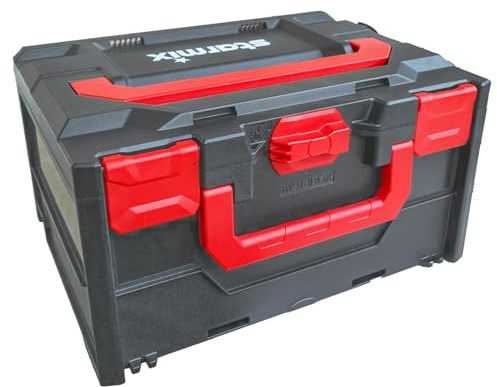 Starmix Starbox 215 Werkzeugkasten (Werkzeugkoffer, Werkzeugbox, kompatibel mit metaBOX-System und Starmix Saugern) 462943
