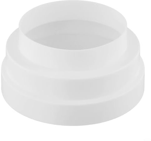 HOHOVYVY Raccord de tuyau de ventilation d'extraction 80/100/110/120/150/160 mm, réducteur pour conduites et tuyaux en HVAC, PVC, plastique ABS (B)