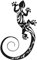 Outdoor Deko Gecko Metall | Wanddeko Gecko Metall | Außendekoration Gecko Skulptur Deko Metall Deko Wandkunst Eidechsenskulptur im Freien